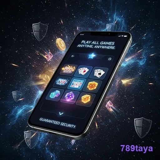 Safe mobile casino experience with 789taya logo