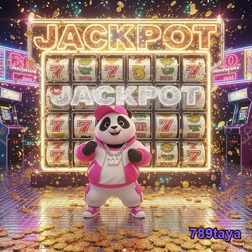 789taya panda jackpot celebration